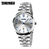 SKMEI Mens Watches Top Brand Luxury Fashion Casual Watch Men's Quartz Watches Dress Wristwatches Steel Quartz-Watch Reloj Hombre