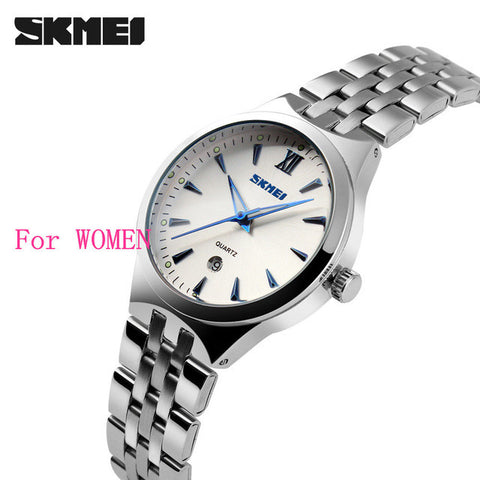 SKMEI Mens Watches Top Brand Luxury Fashion Casual Watch Men's Quartz Watches Dress Wristwatches Steel Quartz-Watch Reloj Hombre