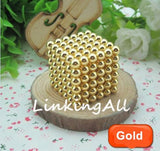 5mm 216 pcs Neo Cube Magic Cube Puzzle Metaballs Magnetic Balls with metal box Magnet Neo Cube Magic Toys Gift Xmas