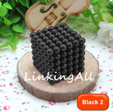 5mm 216 pcs Neo Cube Magic Cube Puzzle Metaballs Magnetic Balls with metal box Magnet Neo Cube Magic Toys Gift Xmas