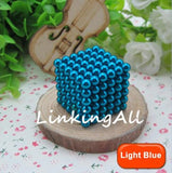 5mm 216 pcs Neo Cube Magic Cube Puzzle Metaballs Magnetic Balls with metal box Magnet Neo Cube Magic Toys Gift Xmas