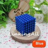 5mm 216 pcs Neo Cube Magic Cube Puzzle Metaballs Magnetic Balls with metal box Magnet Neo Cube Magic Toys Gift Xmas