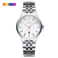 SKMEI Mens Watches Top Brand Luxury Fashion Casual Watch Men's Quartz Watches Dress Wristwatches Steel Quartz-Watch Reloj Hombre
